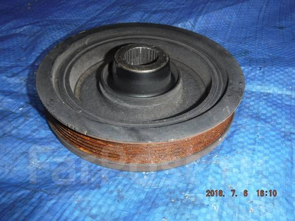 Как снять шкив на d15b Шкив коленвала Honda Civic EU1 D15B 13810-PLC-003 13810-PLR-003 купить в Барнаул
