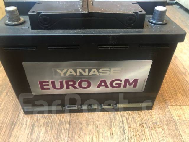 Аккумуляторная батарея Yanase EURO AGM SB070AG, Delkor, 70 А.ч. б/у, в  наличии. Цена: 3 500₽ во Владивостоке