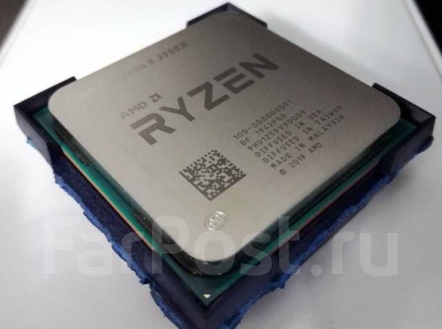 Процессор AMD Ryzen 9 3950X OEM Socket AM4, 16-ядерный 32 потока, б/у ...