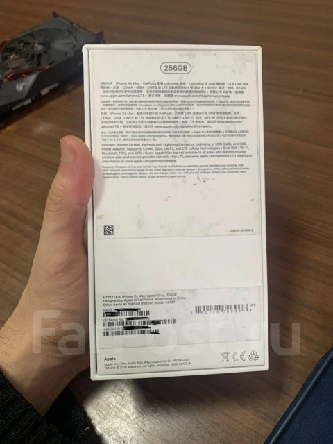 Apple iPhone Xs Max. �/�, ������, 3G, 4G LTE, Dual-SIM, ����������, NFC ����