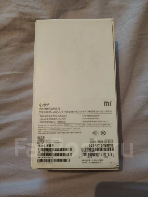 Xiaomi Mi6. �/�, ������, 3G, 4G LTE, Dual-SIM, NFC ����