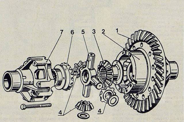 Сателлит дифференциала чертеж - 84 фото