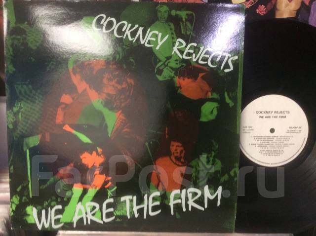 PUNK! Кокни Реджектс / Cockney Rejects - WE ARE THE FIRM - FR LP