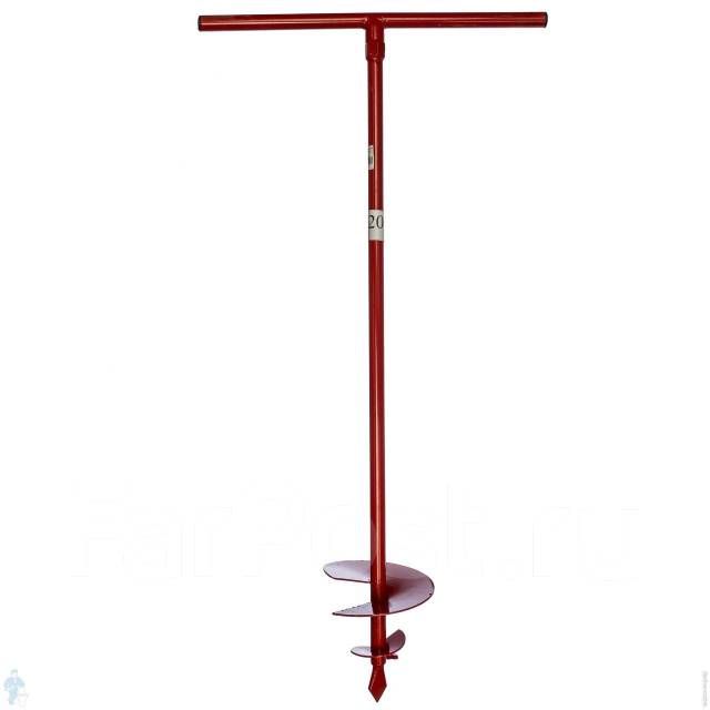 Бур садовый ручной. Диаметр 200мм, новый, в наличии во Владивостоке