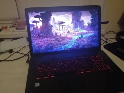 Asus ROG GL752VW. 17.5", 3,7����, ��� 8 ��, ���� 1 000���, WiFi, Bluetooth, ����������� �� 3��. ����