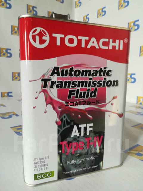 Totachi atf type. TOTACHI ATF +4. TOTACHI ATF артикул 4л. TOTACHI Type t4 ATF. Масло трансмиссионное TOTACHI 4 Л.