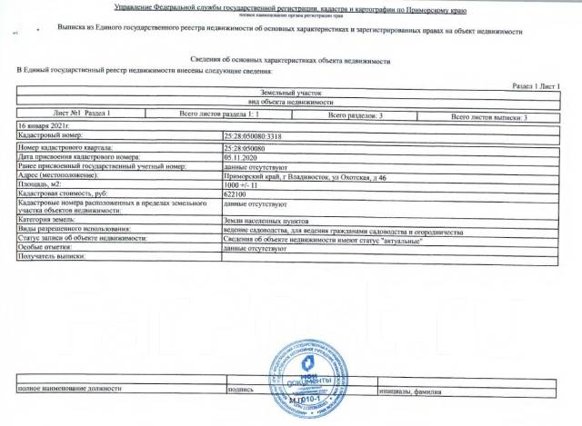 Продается участок Срочно (оплачено подключение электричества), 1 000 кв ...