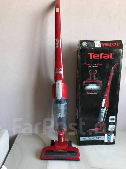 Беспроводной пылесос tefal air force light ty6545rh