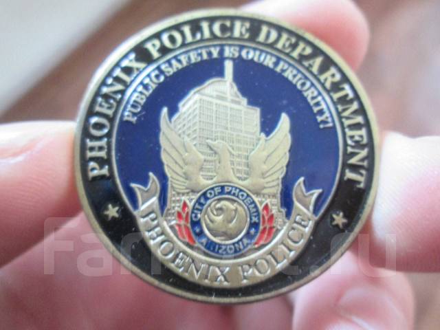 США. знак Phoenix Police. полиция Феникса. новый, в наличии. Цена: 350 ...