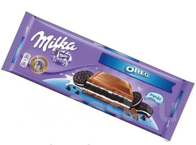 Шоколад Милка (Milka) 300г Орео - Продукты питания во Владивостоке