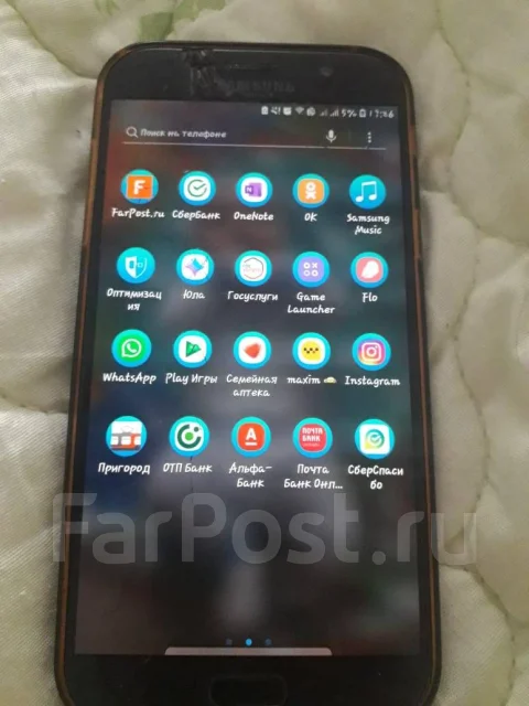 Samsung Galaxy A7 2017. �/�, ������, 3G, 4G LTE, Dual-SIM, ����������, NFC ����