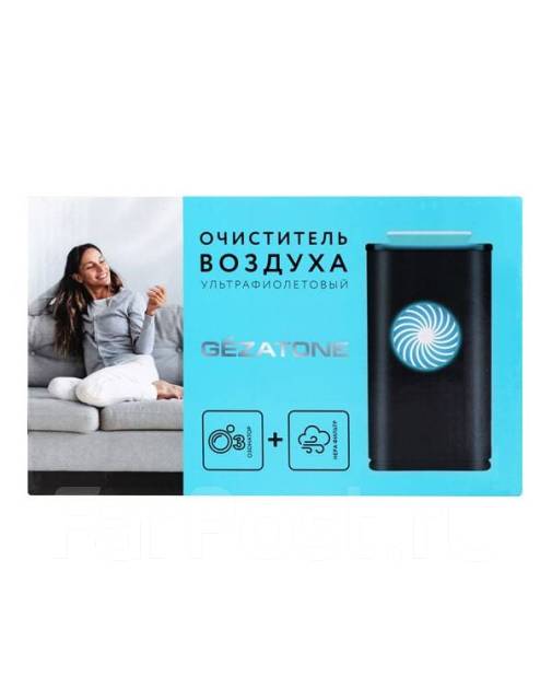 Очиститель воздуха УФ с озонатором и HEPA фильтром AP500 Gezatone ...