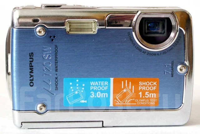 Olympus Stylus 720SW. 7 - 7.9 ��, ���: 3� ����