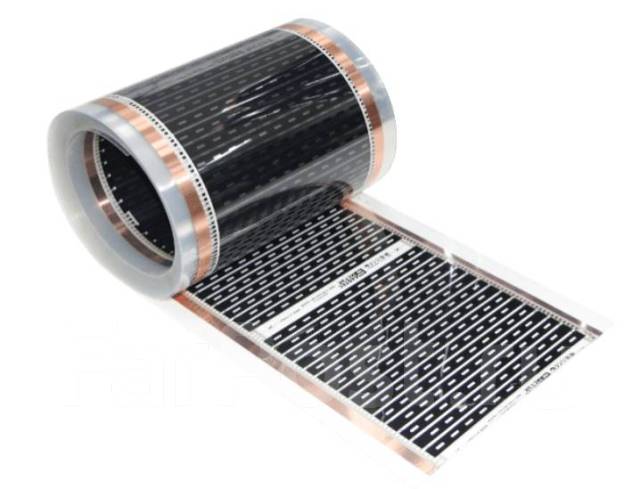 Термопленка Eastec (пленочный теплый пол) 100см*0,338мм*100м М=220W ...