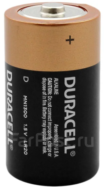 Батарейка Duracell LR20 тип D Alkaline 1.5V MN1300 (Оригинал), новый, в ...