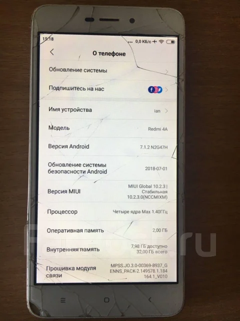 Xiaomi Redmi 4A. �/�, �����, 4G LTE ����