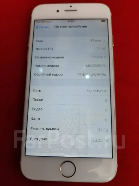 Apple iPhone 6. �/�, �������, 3G, 4G LTE ����