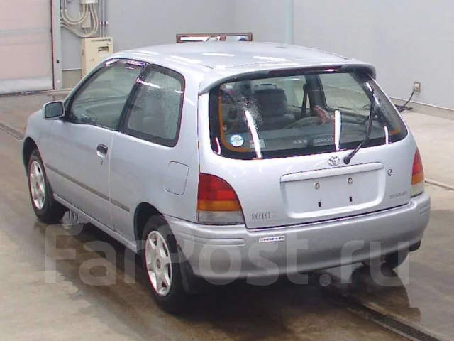 Toyota Starlet. ��������, ��������, 1.3 (85��.�.), ������, 129����. ��, �/�, ��� ���. ��� ����� �� ������������ ����