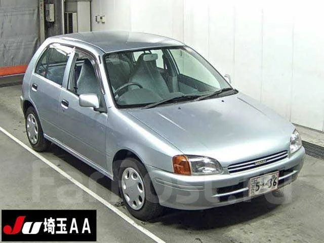 Toyota Starlet. �������, ��������, 1.3 (85��.�.), ������, 12����. ��, �/�, ��� ���. ��� ����� �� ������������ ����