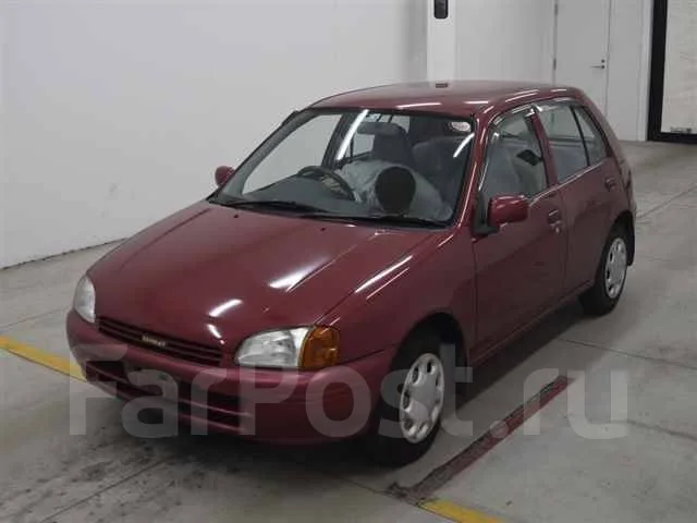 Toyota Starlet. �������, ��������, 1.3 (85��.�.), ������, 122����. ��, �/�, ��� ���. ��� ����� �� ������������ ����