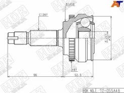 ���� ������� ABS HDK TOE055A TOE055A ����