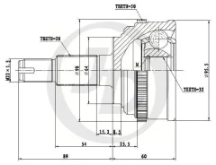 ���� ������� ABS JD JCT0009A JCT0009A ����