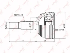 ���� �������� LYNXauto CO6326 CO6326 ����