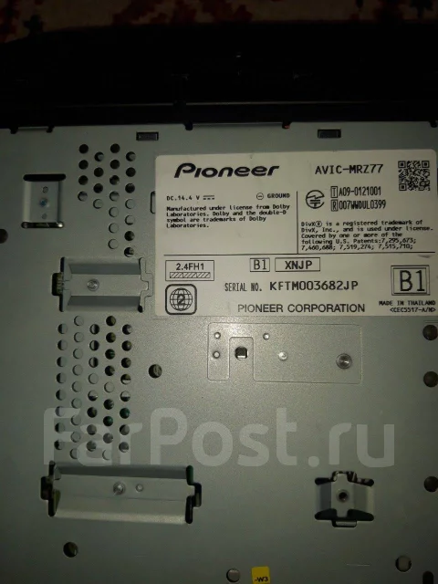 Pioneer Carrozzeria AVIC-MRZ77 ����
