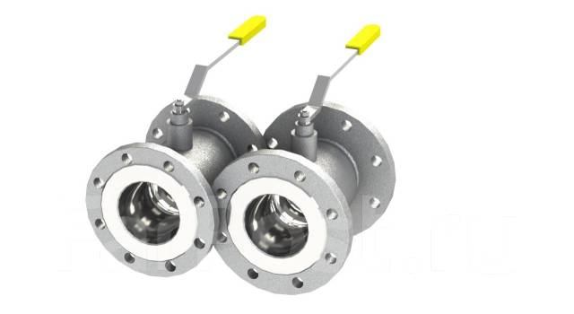 Кран шаровый стальной фланцевый Ду100 Ру16 КШ. Ц. Ф, в наличии. Цена: 5 ...