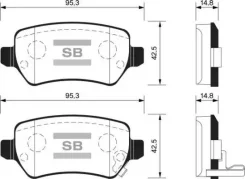 ������� ��������� �������� ������ Ceed 12-15, Venga 09-14 / Opel Astra SP1536 SP1536 ����