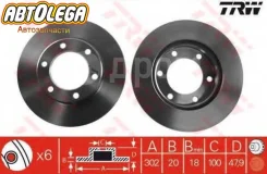 ���� ��������� TRW Toyota LC Prado HZJ/KZJ/PZJ7# 93-99, HiLux LN100/106 DF4153 ����