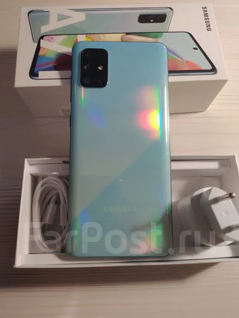 Samsung Galaxy A71. �/�, ���������, 3G, 4G LTE, Dual-SIM, NFC ����