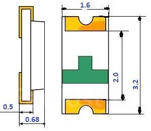 Размеры маркировка smd светодиодов