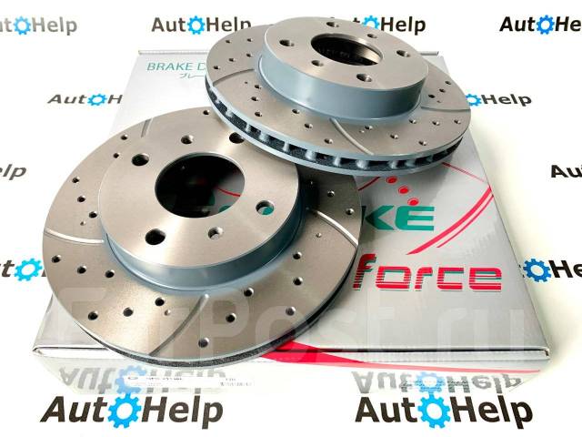Диски тормозные перед перфорированные G-brake GFR-20004L | GFR-20004R ...