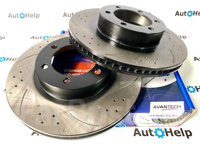 Диски тормозные перед перфорированные Avantech BR1805S | BR1806S купить ...