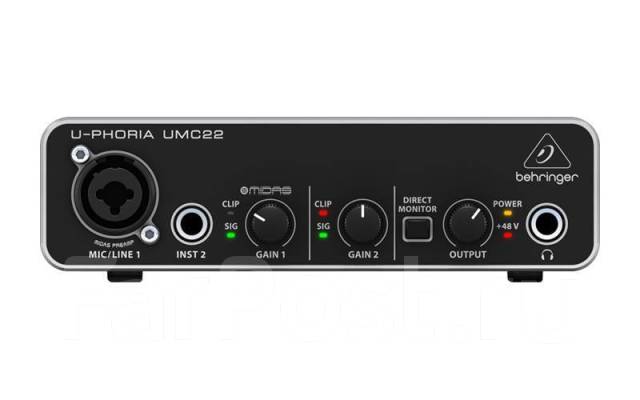 Звуковая карта behringer u phoria