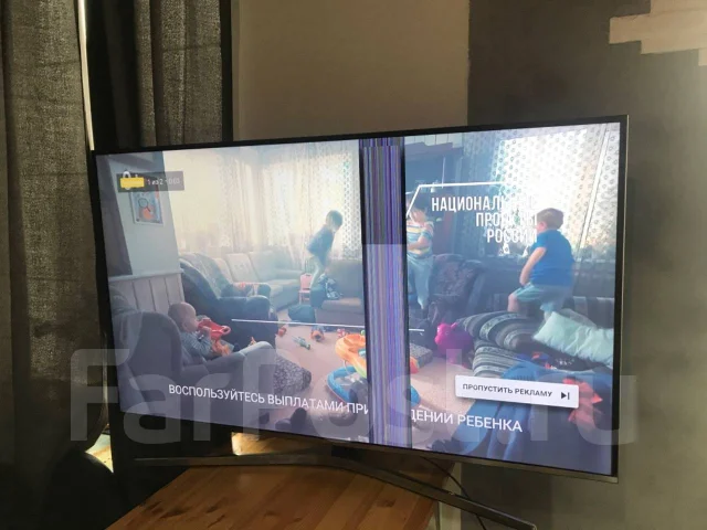 Samsung UE55KU6400. LED ����
