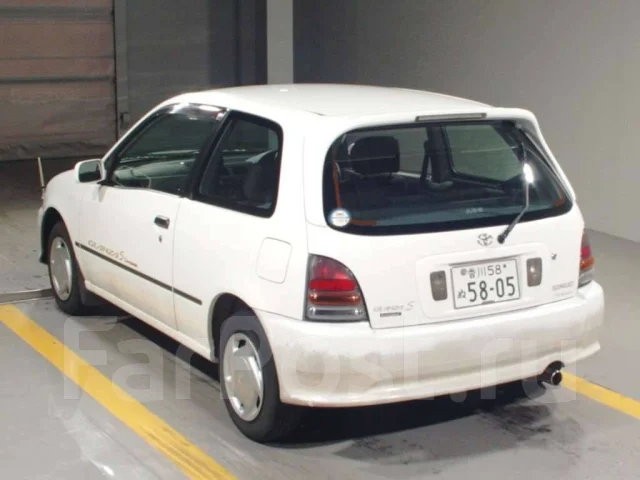 Toyota Starlet. ��������, ��������, 1.3 (85��.�.), ������, 24����. ��, �/�, ��� ���. ��� ����� �� ������������ ����