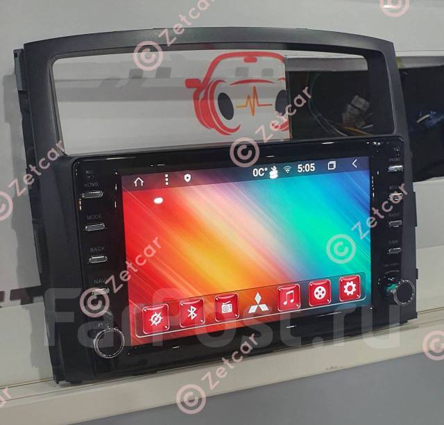 Магнитола Mitsubishi Pajero 4 (2007-2018/4G/8 ЯДЕР/4/64/ DSP/CarPlay ...