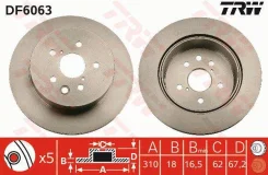 ���� ��������� ������ Lexus GS300/350/450/460 05-11 / IS200d/250 05-15 DF6063 ����