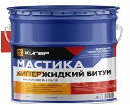 Битумная мастика Жидкий Битум марки "Кипер" (10л) Уценка - Тепло, гидро ...