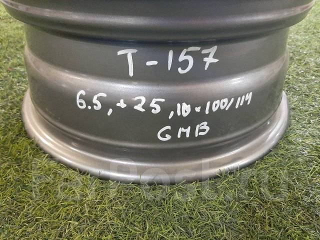 Литье R 15 T-157 (6.5, +25, 10x100/114.3, GBM), 15", 1 шт, Ширина диска ...