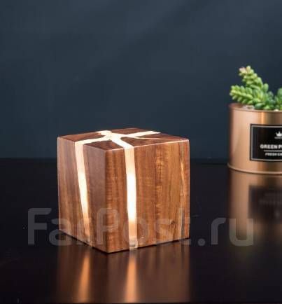 DIY Led Desk Lamp EKO WOOD 