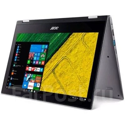 Acer Spin 1. 11.6", 2,4����, ��� 4 ��, ���� 64���, WiFi: 1, Bluetooth: 1, ����������� �� 12��. ����