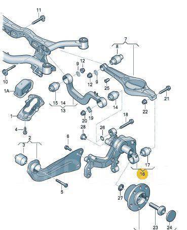 Схема подвески пассат сс