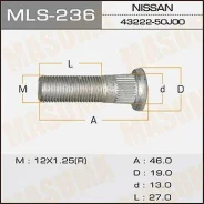 ������� �������� Masuma Nissan 12x1.25 L=46 d13 Masuma MLS236 ����