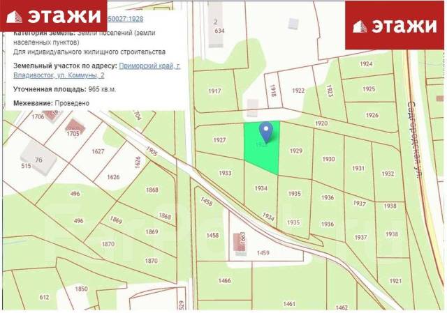 Садгород владивосток карта