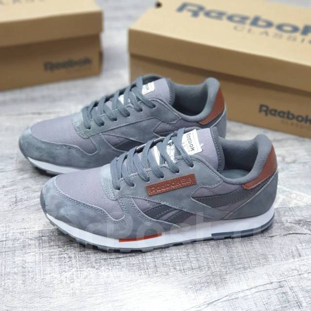 Grey suede 2024 reebok classics