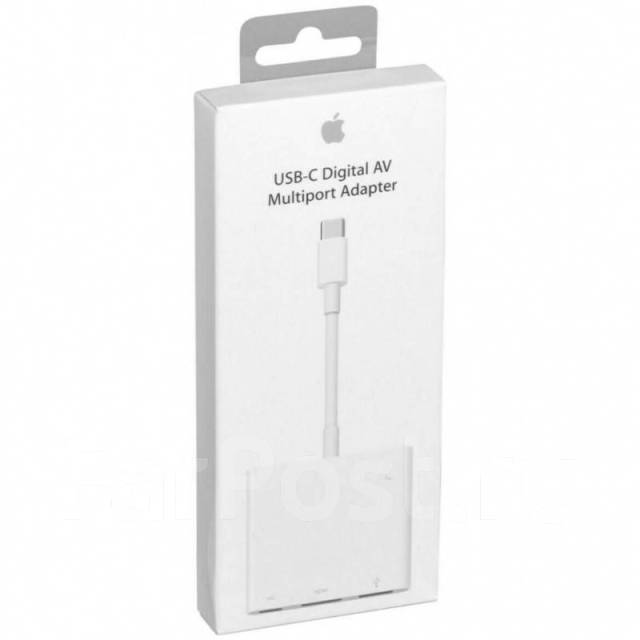 Переходник Apple USB-C Digital AV Multiport Adapter (MUF82ZM/A), новый ...