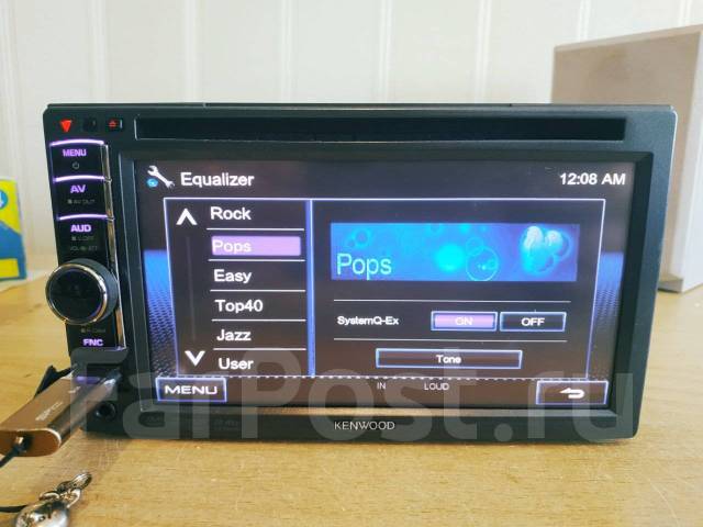 Kenwood DDX 318 Ipod/iPhone, DVD, MP3, MPEG4, USB Made For Japan, 2 DIN —  178x100 мм, б/у, в наличии. Цена: 6 100₽ во Владивостоке